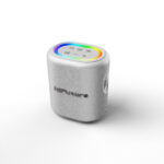 HiFuture Vocalist 100 Kablosuz Bluetooth 25W RGB TWS Mikrofonlu Taşınabilir Karaoke Sistemi Hoparlör Gümüş - Görsel 4