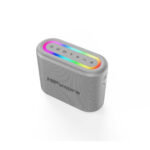 HiFuture Vocalist 200 Bluetooth RGB 100W Mikrofonlu Taşınabilir Karaoke Sistemi Kablosuz Hoparlör Gümüş - Görsel 6