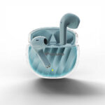 HiFuture FlyBuds3 Bluetooth 5.3 IPX5 4 Mikrofonlu ENC Kablosuz TWS Kulak İçi Kulaklık Mavi