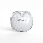HiFuture FlyBuds3 Bluetooth 5.3 IPX5 4 Mikrofonlu ENC Kablosuz TWS Kulak İçi Kulaklık Açık Krem