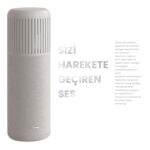 HiFuture Wedge Bluetooth 5.3 50W Kablosuz Ayaklı Ev Hoparlörü Açık Kahverengi - Görsel 3