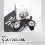 HiFuture AIX Lite 1.43" AMOLED Ekran Bluetooth 5.3 Kalp Atışı & 100+ Spor Modu 1ATM Su Geçirmez 36mm Akıllı Saat Yeşil - Görsel 5