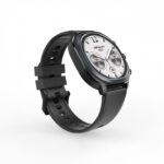 HiFuture AIX Lite 1.43" AMOLED Ekran Bluetooth 5.3 Kalp Atışı & 100+ Spor Modu 1ATM Su Geçirmez 36mm Akıllı Saat Siyah