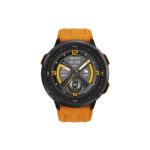 HiFuture MIX3 1.43" AMOLED Ekran Bluetooth 5.3 100+ Spor Modu Kalp Atışı & Oksijen Takibi 3ATM Su Geçirmez 36mm Akıllı Saat Turuncu