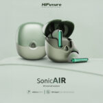 HiFuture SonicAIR Kablosuz Bluetooth 5.4 IPX5 Su Geçirmez ENC 4 Mikrofonlu TWS Kulak İçi Kulaklık Yeşil - Görsel 3