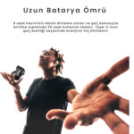 HiFuture SonicAIR Kablosuz Bluetooth 5.4 IPX5 Su Geçirmez ENC 4 Mikrofonlu TWS Kulak İçi Kulaklık Yeşil - Görsel 6