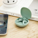 HiFuture FlyBuds4 ANC Bluetooth 5.3 TWS IPX4 Suya Dayanıklı 4 Mikrofonlu Kablosuz Kulaklık Matcha Yeşili - Görsel 5