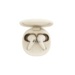 HiFuture FlyBuds4 ANC Bluetooth 5.3 TWS IPX4 Suya Dayanıklı 4 Mikrofonlu Kablosuz Kulaklık Latte - Görsel 2