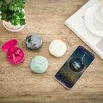 HiFuture FlyBuds4 ANC Bluetooth 5.3 TWS IPX4 Suya Dayanıklı 4 Mikrofonlu Kablosuz Kulaklık Latte - Görsel 5