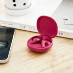 HiFuture FlyBuds4 ANC Bluetooth 5.3 TWS IPX4 Suya Dayanıklı 4 Mikrofonlu Kablosuz Kulaklık Sıcak Pembe - Görsel 5