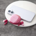 HiFuture FlyBuds4 ANC Bluetooth 5.3 TWS IPX4 Suya Dayanıklı 4 Mikrofonlu Kablosuz Kulaklık Sıcak Pembe - Görsel 6