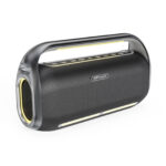 HiFuture MusicBox 300 Bluetooth 150W BT/AUX/USB/SD Kart Girişli 2 Mikrofonlu Karaoke Kablosuz Hoparlör Siyah - Görsel 2